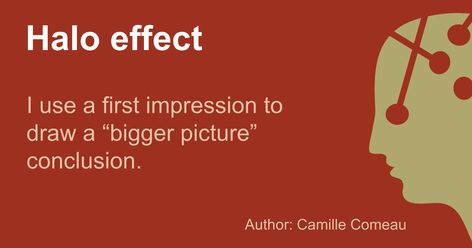 Trier, Halo Effect Psychology, Psychology Studies, Cognitive Bias, Halo Effect, Child Psychology, Bigger Picture, Physical Attraction, Bad Mood