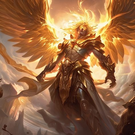 Armored Angel, Seraphim Angel, Zed League Of Legends, Male Angel, Dark Warrior, Angel Warrior, 다크 판타지, Triple Goddess, Angel And Devil