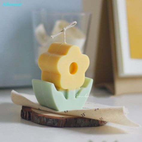 3d Flower candle molds Korean design Acrylic candle mold Scented candle making Soy wax candle mould _ - AliExpress Mobile Molde, Candle Wax Molds, Candle Factory, Classic Taper, Cheap Candles, Types Of Wax, Truffle Butter, Fragrant Candles, Korean Design