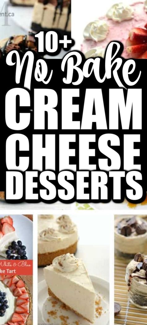 Philly No Bake Cheesecake Recipes, Recipes Using Philadelphia No Bake Cheesecake Filling, Philadelphia Cheesecake Filling Recipes, Philadelphia No Bake Cheesecake Filling Recipes, No Bake Cream Cheese Filling, No Bake Cream Cheese Desserts, Philadelphia No Bake Cheesecake Filling, Philly Cream Cheese Recipes, Cream Cheese Dessert Recipes