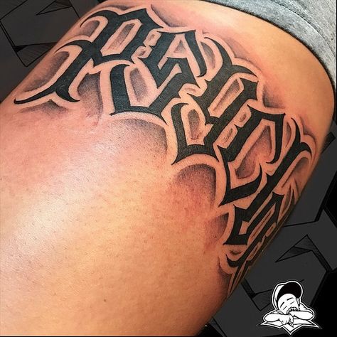 Tattoo by Big Sleeps #BigSleeps #letteringtattoos #lettering #text #quote #font #writing #shadow | By Big Sleeps | Jul 29th 2018 | 621229 Shading In Tattoos, Shaded Lettering Tattoo, Bold Tattoo Fonts For Men, Cool Text Tattoo, Lettering Tattoo Ideas Women, Big Sleeps Lettering, Leterings Tattoo, Tattoo Shading Ideas, Font Tattoo Ideas