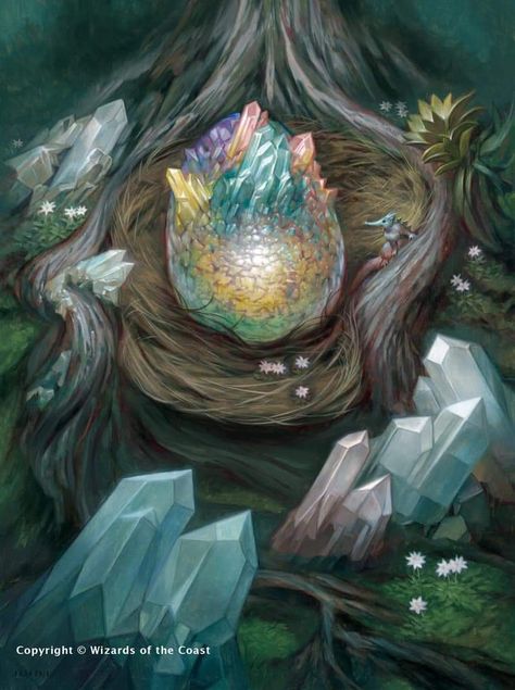 Mysterious Egg - Ikoria MtG Art Egg Magic, Magic The Gathering Art, Mtg Art, Magic The Gathering Cards, Fantasy Beasts, 다크 판타지, Knight Art, D&d Dungeons And Dragons, Fantasy Monster