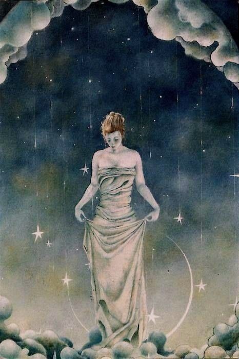 Sky With Stars, Watercolor Books, Soyut Sanat Tabloları, Arte Inspo, Wow Art, Arte Fantasy, In The Clouds, Mesopotamia, Ethereal Art