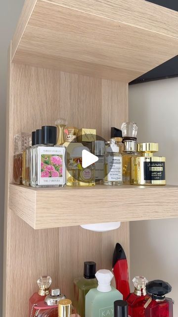 Oyin Kaz on Instagram: "I definitely need to fill up the last shelf with more perfumes 🤔☺️ #perfumeprincess #perfumecollection #perfumehaul #organization" Perfume Collection, Instagram, Perfume Organization, Shelves, On Instagram