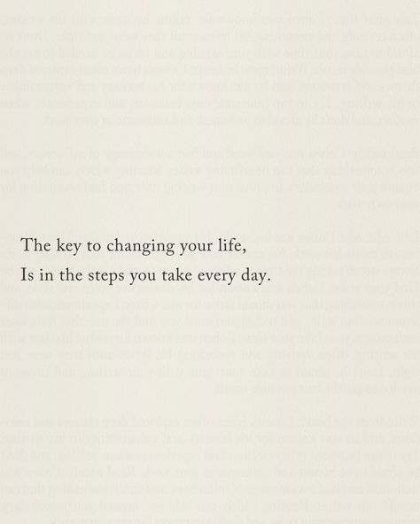 The key to changing your life, Is in the steps you take every day. The habits and routines you create for yourself. And they don’t have to be extreme or complicated. In fact - They SHOULDN’T be extreme or complicated. And to show you how simple these steps can be, I’m going to give you 5 habits that you can add to your day to improve your overall wellness. 1️⃣ Morning Meditation Start your day with a few minutes of mindfulness. Even five minutes can set a positive tone for the ... Motivational Quotes To Change Your Life, Inspirational Quotes To Start Your Day, Your Life Is As Good As Your Mindset, 1% Better Everyday, Manifest Widget, Start The Day Quotes, Morning Mindfulness, Habits Quotes, Routine Quotes