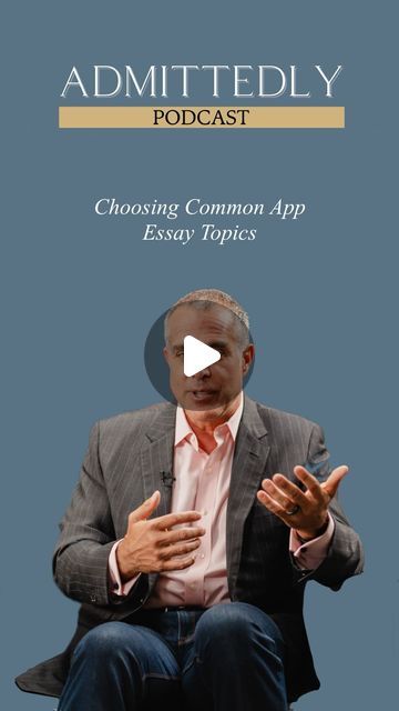 @admittedlypodcast on Instagram: "Check out the essay guide in our bio for the full list of ten tips! Tag a high schooler you know.
#commonapp #collegeapp #collegeapps #parenting #collegebound #collegeadmissions #essay #essaywriting #highschool #parentingtips #academia #studygram" Common App, Common App Essay, College Apps, College Ad, College Admissions, College Application, College Admission, Essay Topics, College Prep