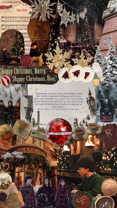 Hogwarts Christmas 🎄 #harrypotter #hogwarts #christmas Harry Potter Holiday Wallpaper, Harry Potter Christmas Phone Wallpaper, Hogwarts Christmas Aesthetic Wallpaper, Christmas Hogwarts Aesthetic, Harry Potter Aesthetic Christmas, Christmas Harry Potter Aesthetic, Christmas Hogwarts Wallpaper, Noel Harry Potter, Harry Potter Winter Aesthetic