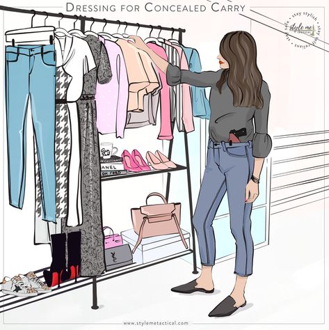 How To Dress for Concealed Carry | The Women's Ultimate Guide & Concealed Carry Tips Written By A Woman, Closet App, Body Positive Quotes, Fashion Illustrations Techniques, Instagram Highlight Icons, Natural Fabrics, Online Shopping Clothes, Online Womens Clothing, Fashion Pants