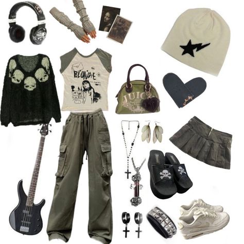 Y2k Grunge Moodboard, Grunge Acubi Fashion, Acubi Grunge Outfit, Y2k Grunge Outfits For School, Y2k Grunge Outfits Masc, Acubi Fashion Y2k Grunge, Y2k Grunge Outfit Ideas, Types Of Y2k, Acubi Clothes