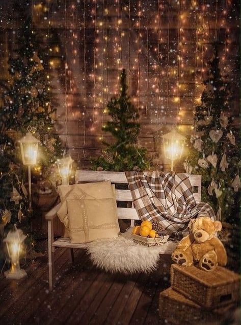 Brick Backdrop Photoshoot, Christmas Decor Photoshoot, Christmas Picture Background, Christmas Edits, Christmas Stage Decorations, Christmas Photo Background, Diy Christmas Backdrop, Christmas Photography Family, Christmas Photo Booth Backdrop