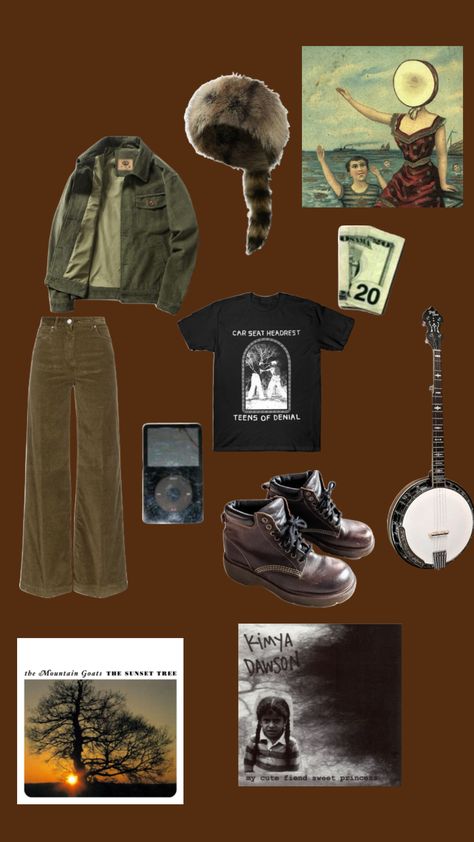 #folkpunk #punk #folk #music #outfit Folk Punk Aesthetic, Folk Outfit, Folk Punk, Punk Aesthetic, Drawing Stuff, Folk Music, Banjo, Music, Clothes