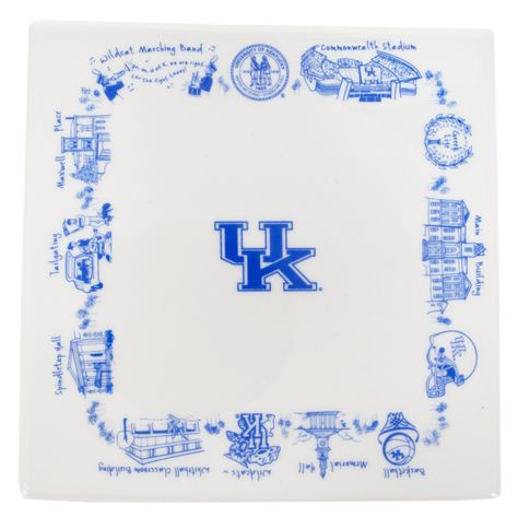 The Dish, Ltd. University of Kentucky Trivet #VonMaur University Of Ky, College Things, Uk Basketball, Ky Wildcats, Bleed Blue, Uk Wildcats, Go Big Blue, Von Maur, My Old Kentucky Home