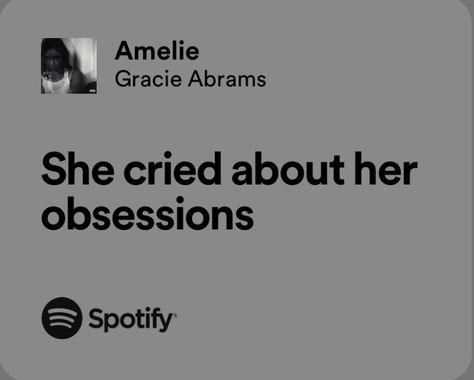 Lyrics Gracie Abrams, Songs That Describe Me, Meaningful Lyrics, Favorite Lyrics, Lyrics Aesthetic, Me Too Lyrics, Gracie Abrams, Music Mood, Just Lyrics