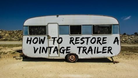 Tips and tricks on how to score a sweet vintage camper and how to renovate it once you've found it. Vintage Trailer Remodel, Vintage Trailers Restoration, Vintage Camper Interior, Posters Decor, Classic Campers, Camper Trailer Remodel, Vintage Camper Remodel, Vintage Rv, Travel Trailer Remodel