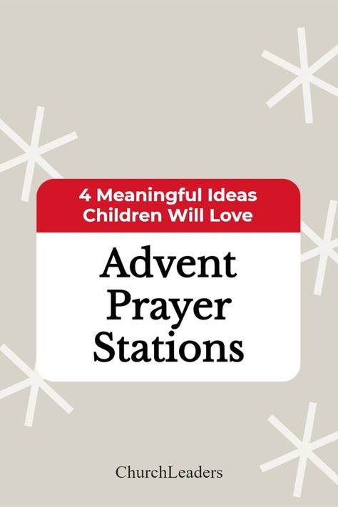 For Christians, Advent is a season of preparation and waiting. Advent prayer stations are a great way to keep children focused on the real meaning of the Christmas season. #Advent #prayerstations #kidmin #Adventactivities #Adventprayers Advent Prayer Stations, Advent Prayers Catholic, Sunday School Prayer, Advent Readings, Advent Prayers, Catholic Kids Activities, First Sunday Of Advent, Advent Crafts, Advent For Kids