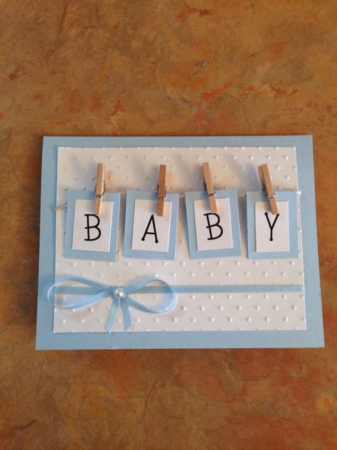 Idee Babyshower, Baby Cards Handmade, Baby Boy Cards, Baby Shower Card, Baby Shower Invitaciones, Boy Cards, Baby Card, Baby Shower Cards, New Baby Cards