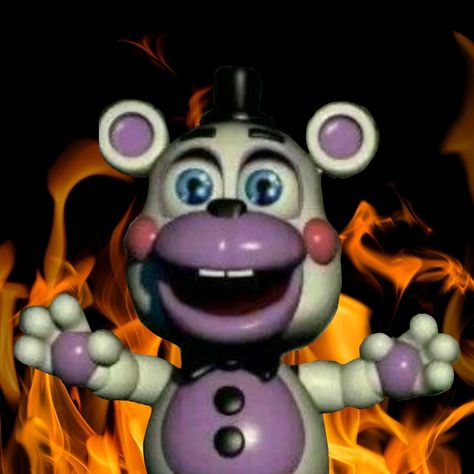 Helpy Fnaf Fanart, Helpy Fnaf, Pizza Bear, Fnaf Foxy, Fnaf Fanart, Fav Character, Funtime Foxy, Fnaf 1, Fnaf Comics