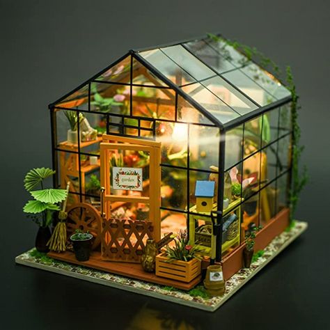 37 Great Gifts That Only An Introvert Will Truly Appreciate Casa Halloween, Creative Birthday Gifts, Mini Greenhouse, Best Gifts For Mom, Miniature Rooms, Dollhouse Kits, Wooden Dollhouse, Miniature Diy, Miniature House