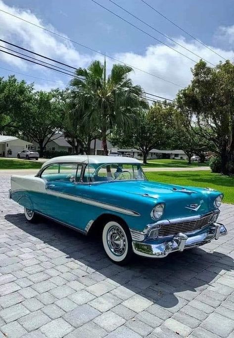 1956  Chevy Belair Chevy Car Aesthetic, 56 Chevy 210, 55 Chevy Belair, 1956 Ford Thunderbird, 1956 Chevy Bel Air, 1956 Chevy, Classic Cars Chevy, 1957 Chevy Bel Air, Cool Old Cars