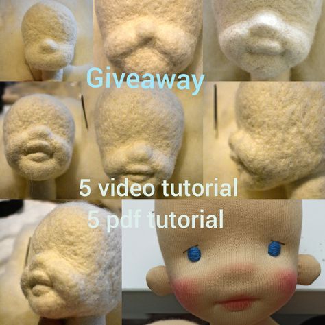 Bamboletta Dolls, Waldorf Doll Tutorial, Diy Dolls Making, Doll Making Patterns, Handcrafted Dolls, Soft Sculpture Dolls, Homemade Dolls, Baby Doll Pattern, Realistic Dolls