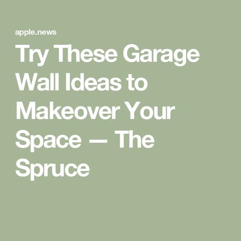 Try These Garage Wall Ideas to Makeover Your Space — The Spruce Garage Wall Ideas Interior, Garage Accent Wall Ideas, Garage Walls Covering Ideas Cheap, Cheap Wall Covering Ideas Budget, Finish Garage Walls Cheap, Garage Colors Wall Ideas, Garage Interior Walls, Garage Walls Covering Ideas, Cheap Wall Covering