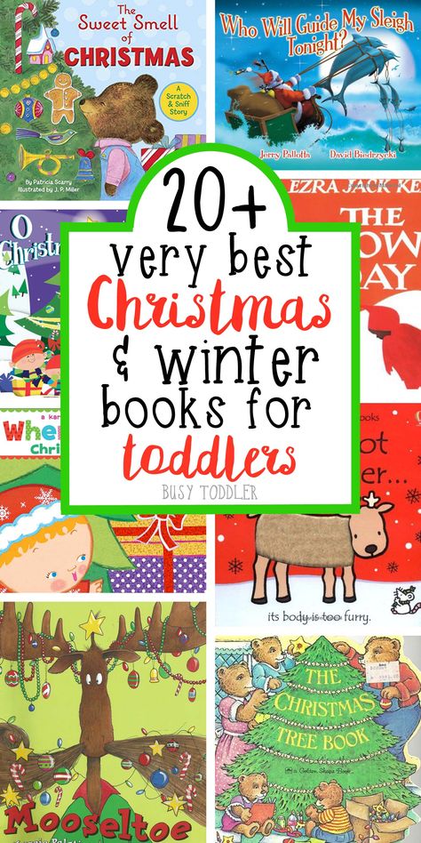 Toddlers And Preschoolers, Best Toddler Books, Best Christmas Books, Books And Activities, Books For Toddlers, Christmas Books For Kids, Kid Books, Winter Books, Preschool Christmas