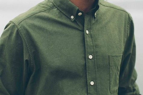 20 Best Men's Oxford Shirts | GearMoose Oxford Shirt Outfit, Oxford Shirt Men, Oxford Shirts, Green Shirt, Men's Wardrobe, Mens Accessories Fashion, Oxford Shirt, Well Dressed, A Man