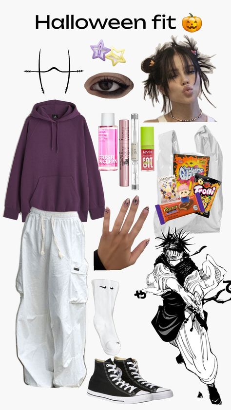 I am gonna be choso 🤯🤗 #choso #jjk #halloweencostume #halloween #halloweencostumeinspo #fits #jjkoutfit #fyp #viral #anime #animeoutfit Easy Anime Cosplay, Fun Halloween Outfits, Quick Halloween Costumes, Quick Costumes, Easy Cosplay, Anime Cosplay Makeup, Pretty Halloween Costumes, Anime Halloween, Casual Cosplay