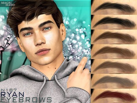 Sims 4 Men Lashes, Sims 4 Cc Eyelids Male, Sims 4 Cc Mens Tattoo, Sims 4 Cc Face Details Realistic Male, Sims 4 Men Eyebrows, Sims 4 Male Eyebrows, Sims4 Eyebrows, Sims Eyebrows, Boys Eyebrows