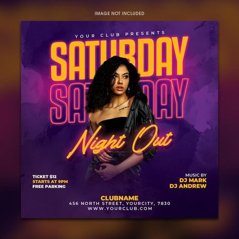 Business And Advertising, Photoshop Lessons, Alpona Design, Free Psd Flyer, Party Flyer Template, Night Out Party, Free Psd Files, Club Poster, Background Hd Wallpaper