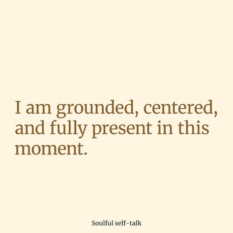 Embrace the power of being grounded and centered in the present moment. 🌍✨ Trust in your strength and find peace within. Let's cultivate stability and connection together! ______________________________________________________________ #IAmGrounded #InnerPeace #Mindfulness #StayGrounded #PersonalGrowth #SelfAwareness #Grounding #MentalWellness #BePresent #CalmMind #NatureConnection #EmotionalStability #BalancedLife #SelfCare #HolisticLiving #MindBodySoul #Empowerment #PeacefulLiving #Findin... Being Present Affirmations, Be In Present Quotes, Quotes About Being Grounded, Present Affirmations, Present Moment Quotes, Grounded Quotes, Money Bowl, Being Grounded, Be Present Quotes