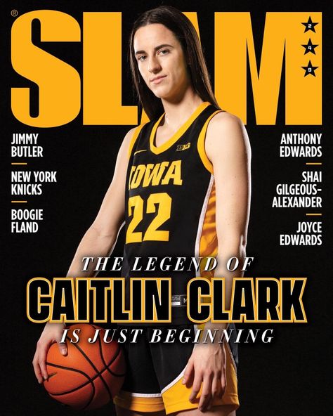 Gucci Bedding, Slam Magazine, Iowa Basketball, Basketball Wall, Caitlin Clark, Basketball Art, Womens Basketball, Gsm Paper, Hoodies For Sale