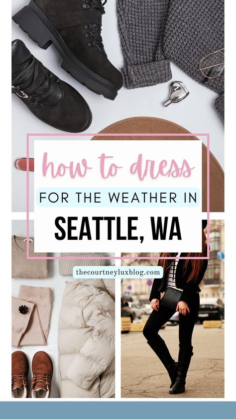 Seattle Autumn Outfit, Winter Pnw Outfit, Seattle Inspired Outfits, Night Out In Seattle Outfit, How To Dress In Seattle In The Fall, Seattle Rain Outfit, Seattle In November Outfit, Outfit For Seattle Trip, What To Wear To Seattle