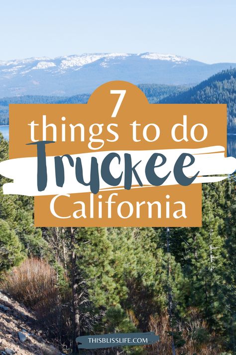 Heading to Truckee California soon and need some ideas? I have some of the most popular things tourists do in the area. Read on for things to do in Truckee, California! Truckee California, Truckee River, Popular Things, River Rafting, Lake Tahoe, Some Ideas, Summer Travel, Vacation Destinations, Rafting