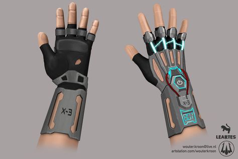 Sci Fi Gauntlets, Futuristic Technology Concept Art, Arc Reactor, Fantasy Props, Cyberpunk Aesthetic, Cyberpunk Style, Futuristic Art, Robots Concept, Robot Concept Art