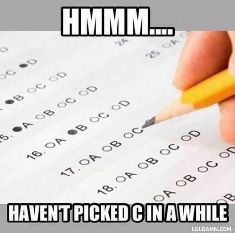 24 Finals Memes To Give Your Tired Brain A Well-Deserved Break Funny Test Answers, Act Prep, Funny Test, Standardized Testing, Final Exams, School Psychology, Choice Questions, Multiple Choice, Test Prep