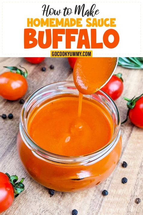 Master the art of sauce-making with our Easy Buffalo Sauce recipe. This spicy, tangy sauce with a hint of garlic is a creamy delight, perfect for enhancing your favorite snacks or dishes. Buffalo Chicken Sauce Recipe Easy, Thick Buffalo Sauce Recipe, Homemade Hot Sauce For Wings, Home Made Buffalo Sauce, Buffalo Hot Sauce Recipe, Homemade Buffalo Wing Sauce, Buffalo Chicken Sauce Recipe, How To Make Buffalo Sauce, Healthy Buffalo Sauce Recipe