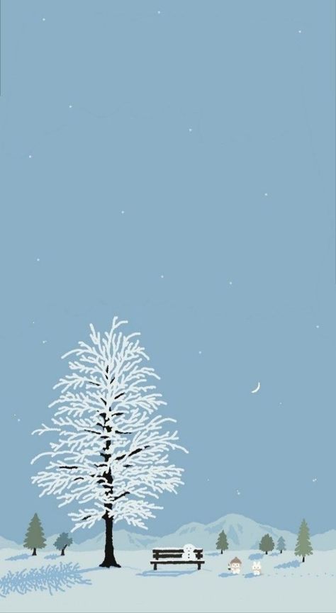 Christmas Wallpaper Pastel, Iphone Christmas Wallpaper, Christmas Iphone Wallpaper, Vintage Backgrounds, Christmas Iphone, Xmas Wallpaper, Winter Illustration, Christmas Phone Wallpaper, Cute Christmas Wallpaper