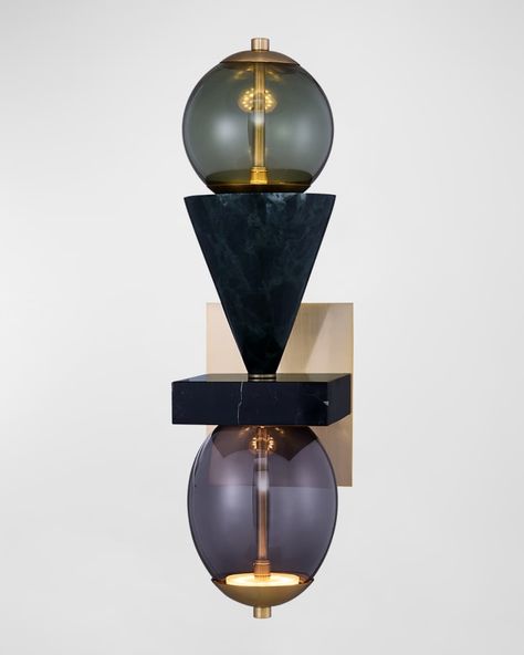 Get free shipping on Allegri Crystal by Kalco Lighting Demi Green Marble LED Wall Sconce at Neiman Marcus. Shop the latest luxury fashions from top designers. Door Fixtures, Kalco Lighting, Entryway Lighting, Garage Lighting, Green Marble, Led Wall, Decor Lighting, Accent Furniture, Light Source