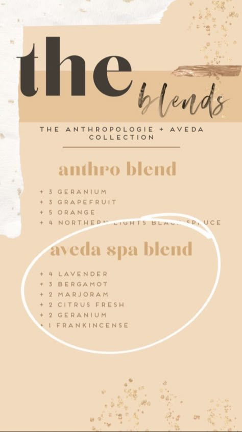 Aveda Spa blend Winter Outfits With Sneakers, Aveda Spa, Spa Essential Oils, Outfits With Sneakers, Essential Oil Perfumes Recipes, Essential Oil Combinations, Doterra Essential Oils Recipes, Essential Oil Diffuser Blends Recipes, Young Living Essential Oils Recipes