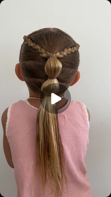 HAIRY STYLES FOR KIDS on Instagram: "✨SUMMER STYLE✨ Tag us if you try it!   #kidshairstyles #toddlerhairstyles #babyhairstyles #littlegirlhairstyles #littlegirlhairideas #hairideas #kidshair #kidshairideas #toddlerhairideas #hairystyles #kidshairproducts #toddlerhairproducts #littlegirlhair #toddlerhair #viralhair #instagramhair #summerhair #summerhairstyles #summerhairstyle #easyhairstyles #easyhairstylesforgirls #braid #braidstyles #braidideas #bubblebraids #bubblebraid" Quick And Easy Kids Hairstyles, Hair Styles For 8 Year Girl, Little White Girl Braided Hair Styles, Girl Hairstyles Long Hair, Easy Hairstyles For Kids For School, Toddler Princess Hairstyles, Braids Girls Kids, Short Girl Hairstyles For Kids, Tumbling Hairstyles For Kids