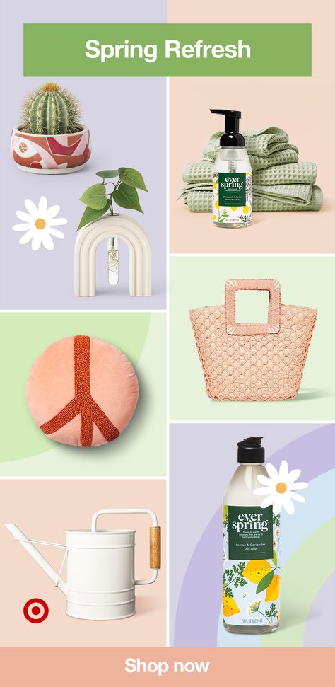 Hello, spring! Refresh outfits, decor & your overall aesthetic with soft pastel shades, scents & staples that bring in the season’s fresh vibes. Fresh Vibes, Cozy Bedroom Ideas, Living Room Wall Decoration, House Vibes, Pin Ideas, Spring Refresh, Room Wall Decoration, Bedroom Decor Cozy, Beautiful Kitchen