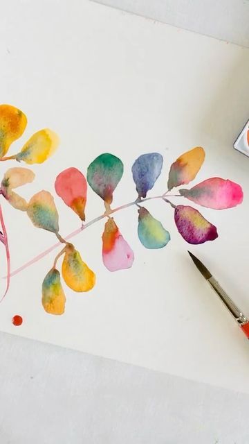 Watercolor Art Colorful Abstract, Watercolor Abstract Flowers, Ink And Watercolor Art Ideas, Abstract Watercolor Art For Beginners, Abstract Watercolor Art Inspiration, Watercolor Ideas For Beginners, Abstract Watercolor Tutorial, Abstract Watercolor Paintings Tutorials, Rae Missigman