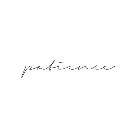 Patience                                                       …                                                                                                                                                                                 More Underboob Tattoos Words, Patience Tattoo, Wörter Tattoos, Cursive Tattoos, Inspiration Tattoos, Dainty Tattoos, Little Tattoos, Simplistic Tattoos, Word Tattoos