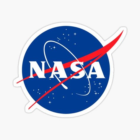 Logos Stickers | Redbubble Nasa Logo, Star Stickers, Space Station, Logo Sticker, Trending Topics, Nasa, Decorate Laptops, Vinyl Decal Stickers, Kiss Cut