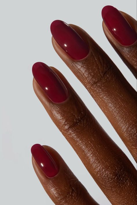 Nail Decor, Cherry Cola, So Creative, Burgundy Red, Dark Red, Nail Inspo, Jelly, Cherry, Nails