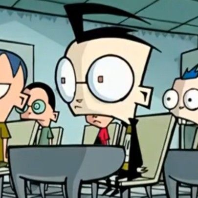 Invader Zim Pilot, Dib Membrane, Invader Zim Dib, Johnny The Homicidal Maniac, Jhonen Vasquez, Movie Fanart, When Im Bored, Invader Zim, Im Bored