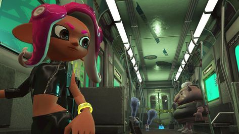 Agent 8 Pfp, Octo Expansion, Agent 8, Nintendo Splatoon, Underground World, Splatoon 3, Salmon Run, Graphic Arts Illustration, Play Game Online