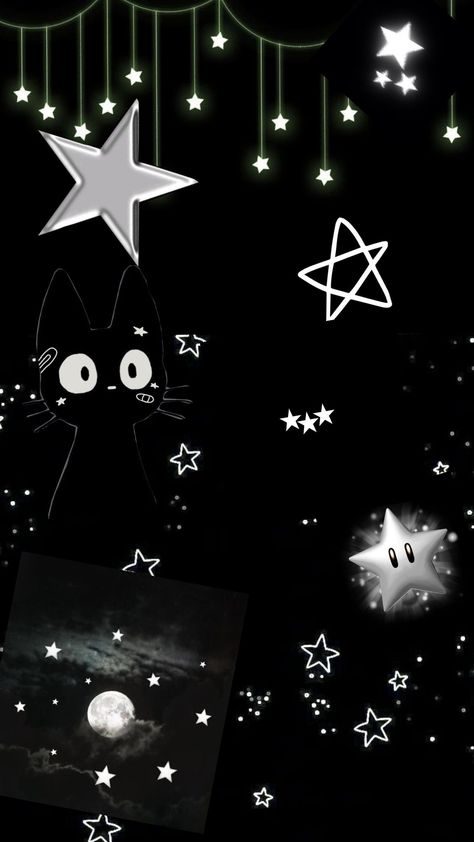 •~✮-star-✮•~ Stars For Wallpaper, Star Collage Wallpaper, Matching Star Wallpaper, Star Aesthetic Background, Grunge Star Wallpaper, Star Asthetics, Cute Star Wallpaper, Starcore Aesthetic, Star Pfp