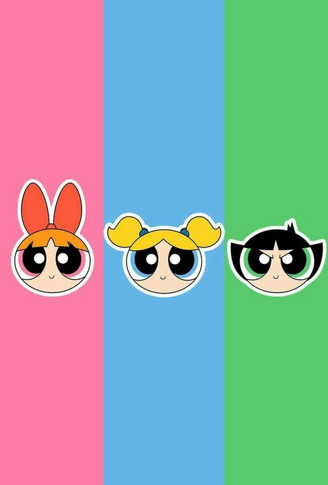 The Powerpuff Girls Wallpaper, Powerpuff Kızları, Super Nana, Powerpuff Girls Wallpaper, Girls Wallpaper, Karakter Disney, The Powerpuff Girls, The Powerpuff, Friends Wallpaper